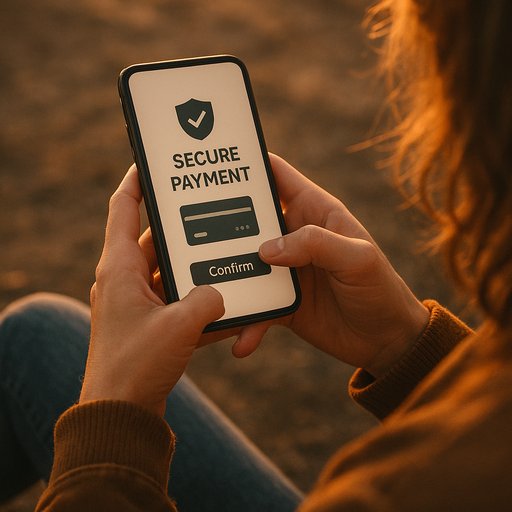 EA77 secure payments screen
