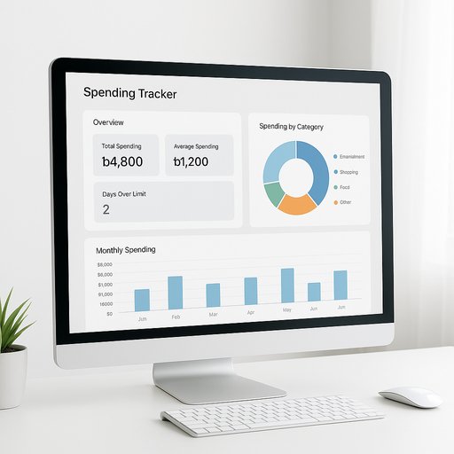 EA77 spending tracker dashboard